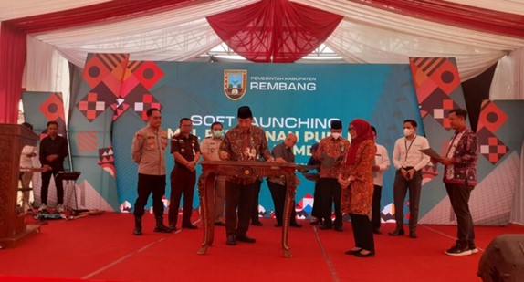 Soft Launching Mal Pelayanan Publik Rembang Pelayanan Publik Terintegrasi di Kabupaten Rembang